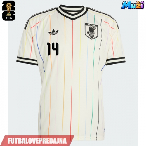 Lacne Muži Futbalové dres Japonsko Junya Ito #14 MS 2026 Krátky Rukáv - Preč